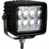 Buyers Products Buyers 3.23" Square Clear Spot Light With 6 LED - 1492237