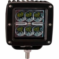 Buyers Products Buyers 3.23" Square Clear Spot Light With 6 LED - 1492237 -Cheap Vehicle Lighting Store 1492237UNLIT