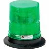 Wolo Manufacturing Wolo® LED Permanent Mount Warning Light, Quad Flash 12-100-Volt Green Lens - 3077P-G -Cheap Vehicle Lighting Store 3077P G