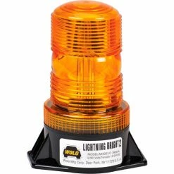 Wolo Manufacturing Wolo® LED Warning Light Permanent Mount 12-100 Volt Amber Lens - 3930-A