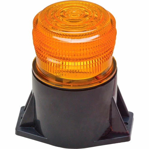 Wolo Manufacturing Wolo® LED Warning Light 12-24-Volt Permanent Mount Amber Lens Low Profile - 3950-A 3 Wolo Manufacturing Wolo® LED Warning Light 12-24-Volt Permanent Mount Amber Lens Low Profile - 3950-A
