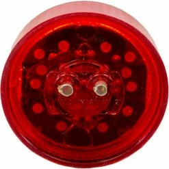 Buyers Products Buyers 2.5" Red Round Marker/Clearance Light With 2 LED - 5622512 - Pkg Qty 10 -Cheap Vehicle Lighting Store 5622512BOTTOM