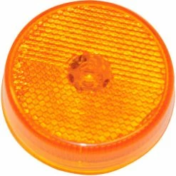 Buyers Products Buyers 2.5" Amber Marker/Clearance Light with Reflex With 4 LED - 5622526 - Pkg Qty 10