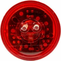 Buyers Products Buyers 2.5" Red Marker Clearance Light with Reflex With 4 LED - 5622551 - Pkg Qty 10 -Cheap Vehicle Lighting Store 5622551BOTTOM
