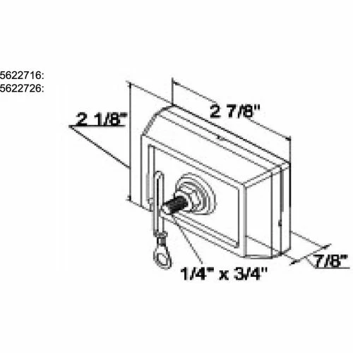 Buyers Products Buyers 2.875" Red Rectangular Marker/Clearance Light With Reflex With 6 LED - 5622716 - Pkg Qty 10 6 Buyers Products Buyers 2.875" Red Rectangular Marker/Clearance Light With Reflex With 6 LED - 5622716 - Pkg Qty 10 - Image 4