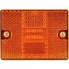 Buyers Products Buyers 2.875" Amber Rectangular Marker/Clearance Light With Reflex With 6 LED - 5622726 - Pkg Qty 10 -Cheap Vehicle Lighting Store 5622726