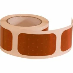Buyers Products Buyers 3.5" Amber Rectangular DOT Stick-On Reflectors - 500 Per Roll - 5623521