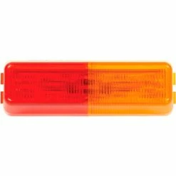 Buyers Products Buyers 3.75" Amber/Red Rectangular Marker/Clearance Light With 2 LED - 5623712 - Pkg Qty 10 -Cheap Vehicle Lighting Store 5623712FRONT