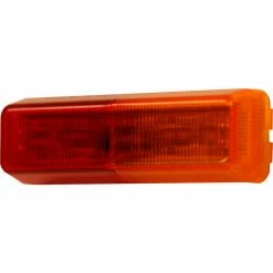 Buyers Products Buyers 3.75" Amber/Red Rectangular Marker/Clearance Light With 2 LED - 5623712 - Pkg Qty 10 -Cheap Vehicle Lighting Store 5623712RIGHT