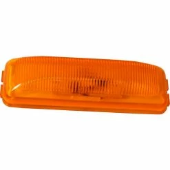 Buyers Products Buyers 3.75" Amber Rectangular Marker/Clearance Light With 2 LED - 5623822 - Pkg Qty 20