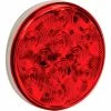 Buyers Products Buyers 4" Red round Stop/Turn/Tail Light With 10 LED With AMP-Style Connection - 5624151 - Pkg Qty 10 -Cheap Vehicle Lighting Store 5624151