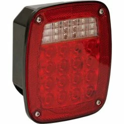 Buyers Products Buyers 5.75" Red Box Style Stop/Turn/Tail Light With 38 LED - 5626738