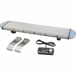 Wolo Manufacturing Wolo® Roof Mount LED Warning Light 31" Low Profile Design. Clear Lens Blue LEDs - 575B-31