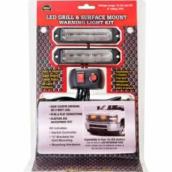 Wolo Manufacturing Wolo® LED Grill And Surface Mount LED Light Kit, Blue - 8005-B