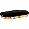 Buyers Products Buyers Amber/Clear Oval Mini Light Bar With 40 LED - 9.875 x 6.75 x 1.625 Inch - 8891082 -Cheap Vehicle Lighting Store 8891082