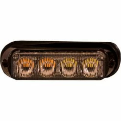 Buyers Products Buyers 4.875" Amber/Clear LED Mini Strobe Light - 8891132 12 Buyers Products Buyers 4.875" Amber/Clear LED Mini Strobe Light - 8891132 -Cheap Vehicle Lighting Store 8891132FRONTUNLIT
