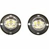 Buyers Products Buyers 25 Foot Amber/Clear Bolt-On Hidden Strobe Kits With In-Line Flashers With 6 LED - 8891227