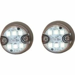 Buyers Products Buyers 25 Foot Clear Push-On Hidden Strobe Kit With In-Line Flashers With 6 LED - 8891325