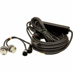Buyers Products Buyers 25 Foot Clear Push-On Hidden Strobe Kit With In-Line Flashers With 6 LED - 8891325 -Cheap Vehicle Lighting Store 8891325WIRE