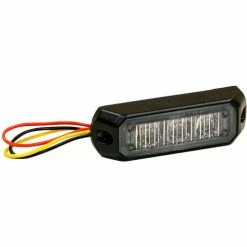 Buyers Products Buyers 3.4" Clear LED Mini Strobe Light With 3 LED - 8891401 -Cheap Vehicle Lighting Store 8891401UNLITWIRE