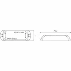 Buyers Products Buyers 2.5" LED Amber Multi Mount Mini Strobe Light With 3 LED - 8891403 14 Buyers Products Buyers 2.5" LED Amber Multi Mount Mini Strobe Light With 3 LED - 8891403 -Cheap Vehicle Lighting Store 8891403 D
