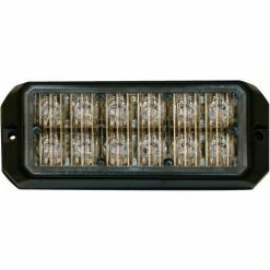 Buyers Products Buyers 5.19" Amber/Green Rectangular LED Strobe Light - 8891709 -Cheap Vehicle Lighting Store 8891709FRONTUNLIT