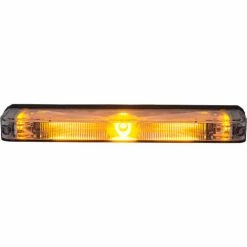 Buyers Products Buyers 5" Amber Low Profile Strobe for Narrow Grill Spacing With 3 LED - 8892700