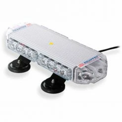 Ledqusa Condor Emergency LED TIR Light Bar 12" - A-1312-Amber/White