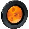 Buyers Products 2-1/2" Round 1 Led Amber Marker Light W/ Grommet & Plug - Min Qty 6