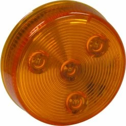 Buyers Products 2-1/2" Round 4 Led Amber Marker Light - Min Qty 100