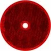 Buyers Products Buyers 3.1875" Red Round DOT Bolt-On Reflectors - 5623316 - Pkg Qty 10