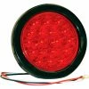 Buyers Products 4" Round 18 Led Red Stop-Turn Tail Light W/ Grommet & Plug - Min Qty 4 -Cheap Vehicle Lighting Store BUE 5624118