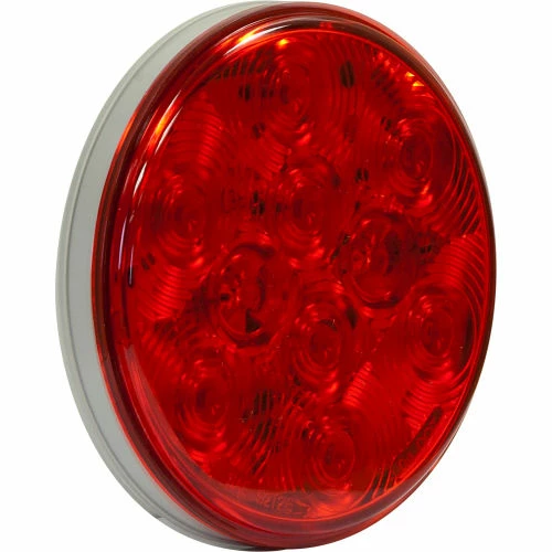 Buyers Products 4" Round 10 Led Red Stop-Turn Tail Light - Min Qty 100 3 Buyers Products 4" Round 10 Led Red Stop-Turn Tail Light - Min Qty 100