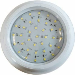 Buyers Products Buyers 5" Clear Round Incandescent Interior Dome Light - White Housing - 5625336 -Cheap Vehicle Lighting Store BUE 5625336