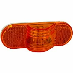 Buyers Products Buyers 6" Amber Oval Mid-Turn Signal-Side Marker Light With 9 LED - 5626208 - Pkg Qty 10 -Cheap Vehicle Lighting Store BUE 5626208