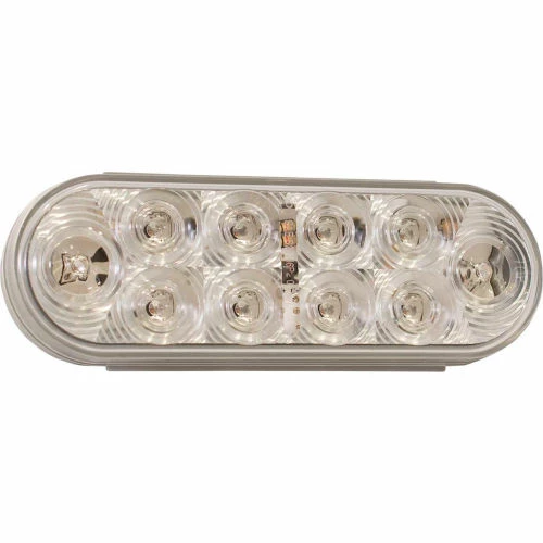 Buyers Products Buyers 6" Oval Stop/Turn/Tail Light With 10 Red LEDs, Clear Lens - 5626553 - Pkg Qty 10 7 Buyers Products Buyers 6" Oval Stop/Turn/Tail Light With 10 Red LEDs, Clear Lens - 5626553 - Pkg Qty 10 - Image 5