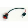 Buyers Products Buyers .75" Round Marker Clearance Lights - 1 LED Red With Male Bullets - 5627511 - Pkg Qty 10