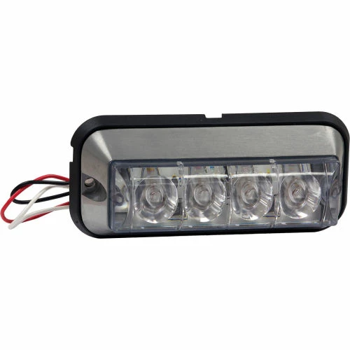 Buyers Products 4-7/8" Rectangular 4 LED Amber Strobe Light - 8891004 3 Buyers Products 4-7/8" Rectangular 4 LED Amber Strobe Light - 8891004