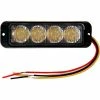 Buyers Products Buyers LED Rectangular Amber Strobe Light 12-24V - 4 LEDs - 8891130 -Cheap Vehicle Lighting Store BUE 8891130