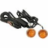 Buyers Products Amber LED Hidden Strobes w/ 2 In-Line Flashers - 15' Cable - 8891216