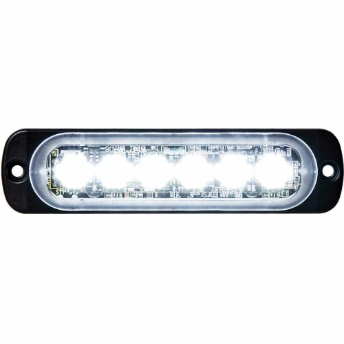 Buyers Products Buyers LED Rectangular Clear Low Profile Strobe Light 12V - 6 LEDs - 8891901 3 Buyers Products Buyers LED Rectangular Clear Low Profile Strobe Light 12V - 6 LEDs - 8891901