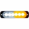 Buyers Products Buyers LED Rectangular Amber/Clear Low Profile Strobe Light 12V - 6 LEDs - 8891902 -Cheap Vehicle Lighting Store BUE 8891902