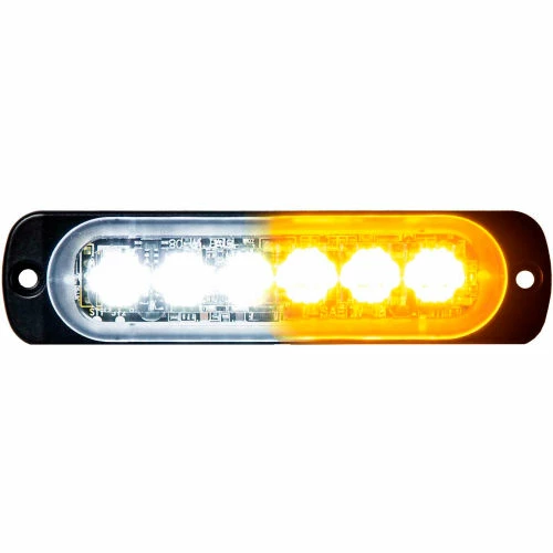 Buyers Products Buyers LED Rectangular Amber/Clear Low Profile Strobe Light 12V - 6 LEDs - 8891902 3 Buyers Products Buyers LED Rectangular Amber/Clear Low Profile Strobe Light 12V - 6 LEDs - 8891902