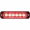 Buyers Products Buyers LED Rectangular Red Low Profile Strobe Light 12V - 6 LEDs - 8891903 -Cheap Vehicle Lighting Store BUE 8891903