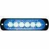 Buyers Products Buyers LED Rectangular Blue Low Profile Strobe Light 12V - 6 LEDs - 8891904 -Cheap Vehicle Lighting Store BUE 8891904