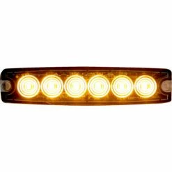 Buyers Products Buyers 5.14" Amber Surface Mount Ultra-Thin LED Strobe Light - 8892200 -Cheap Vehicle Lighting Store BUE 8892200