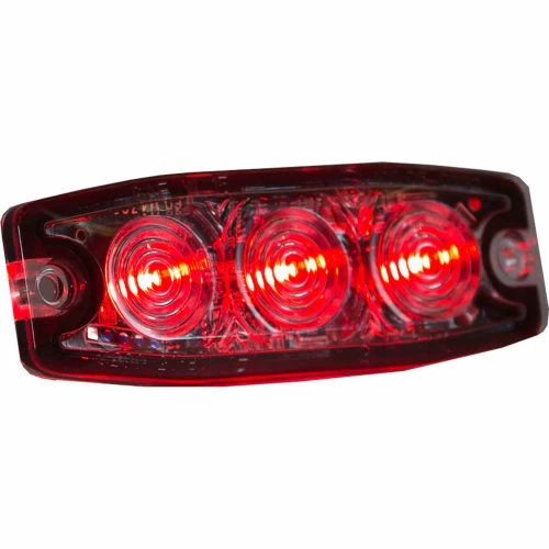Buyers Products Buyers 3.4" Red Surface Mount Ultra-Thin Strobe Light With 3 LED - 8892233 8 Buyers Products Buyers 3.4" Red Surface Mount Ultra-Thin Strobe Light With 3 LED - 8892233 - Image 6