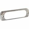 Buyers Products Buyers Chrome Bezel For 4.5" Clear Thin Mount Rectangular Strobe Light - 8892620