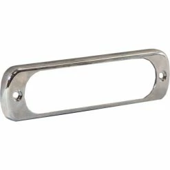 Buyers Products Buyers Chrome Bezel For 4.5" Clear Thin Mount Rectangular Strobe Light - 8892620