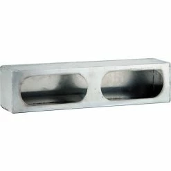 Buyers Products Dual Oval Smooth Aluminum Light Cabinet - LB3163ALSM